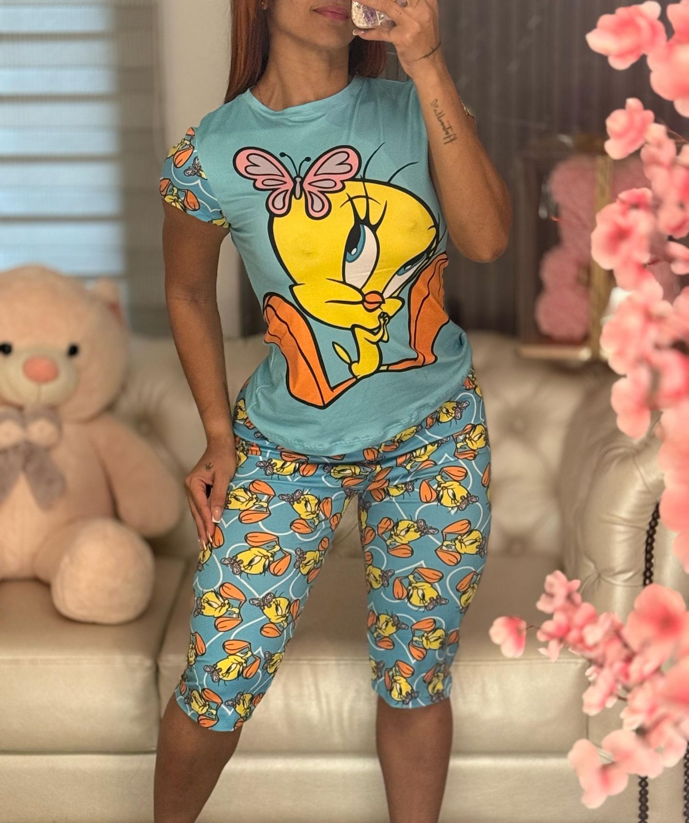 Vista 3 de CAPRI CAMISA - DISEÑO: STICH AZUL